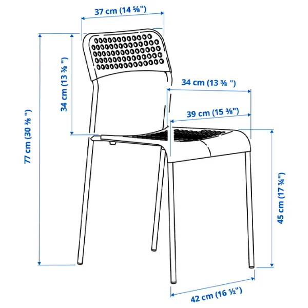 Set masă și scaune Ikea Melltorp/Adde Pătrată / PAL / White photo 8 Set masă și scaune Ikea Melltorp/Adde Pătrată / PAL / White photo 8