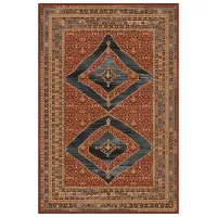 Covor Covoare Ungheni Bella Vintage Brown Red / Lână