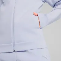 Толстовка для женщин Puma Evostripe Full-Zip Hoodie Dk Cool Weather Осень - Зима / Голубой photo 4