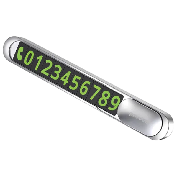 Парковочная карта Proove Metal Lock Серебряный photo 1