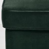 Fotoliu moale Ikea Strandmon Green / Stofă photo 2