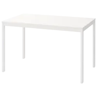 Set masă și scaune Ikea Vangsta/Adde Dreptunghiulară / PAL / White photo 2