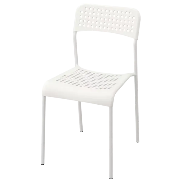 Set masă și scaune Ikea Vangsta/Adde Dreptunghiulară / PAL / White photo 3 Set masă și scaune Ikea Vangsta/Adde Dreptunghiulară / PAL / White photo 3