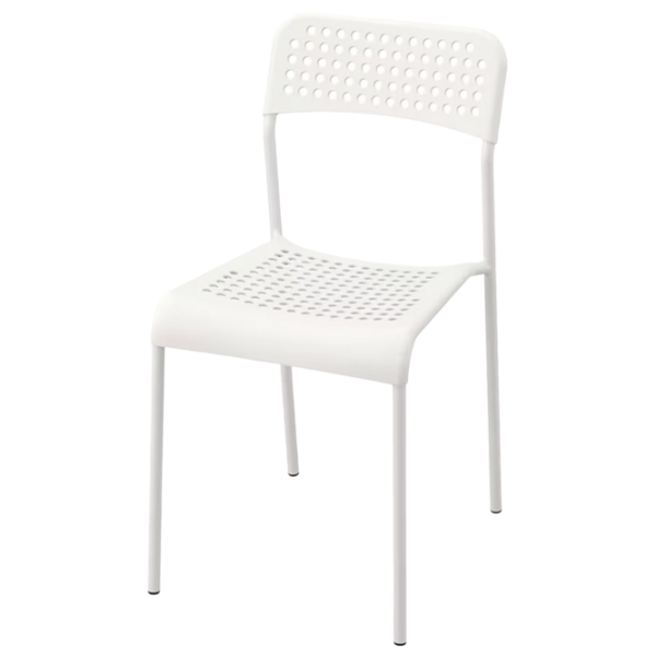Set masă și scaune Ikea Vangsta/Adde Dreptunghiulară / PAL / White photo 3 Set masă și scaune Ikea Vangsta/Adde Dreptunghiulară / PAL / White photo 3