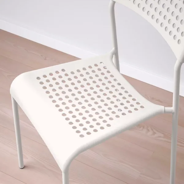 Set masă și scaune Ikea Vangsta/Adde Dreptunghiulară / PAL / White photo 6 Set masă și scaune Ikea Vangsta/Adde Dreptunghiulară / PAL / White photo 6