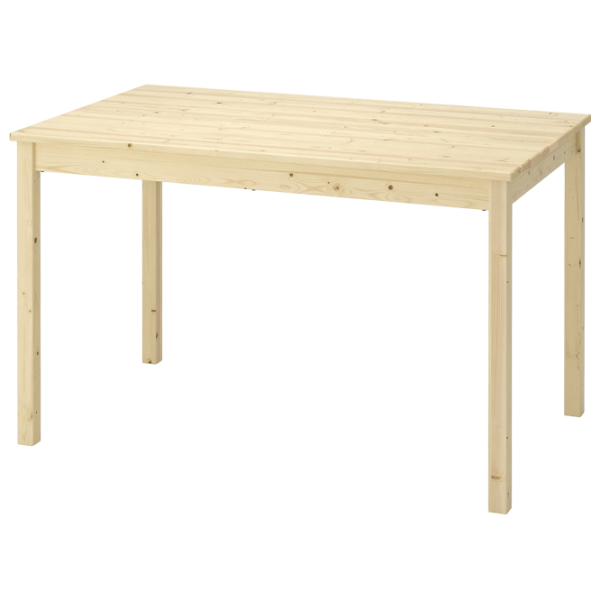 Set masă și scaune Ikea Ingo/Ivar Dreptunghiulară / Lemn / Wood photo 2