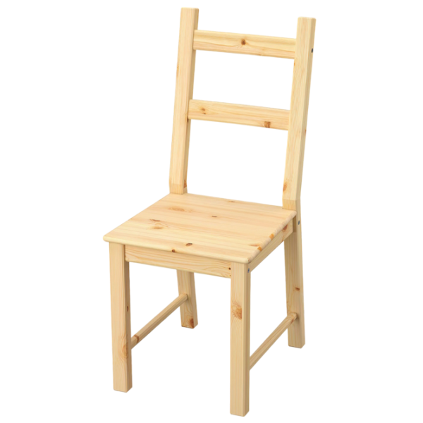 Set masă și scaune Ikea Ingo/Ivar Dreptunghiulară / Lemn / Wood photo 3