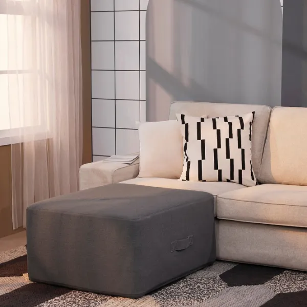 Пуф Ikea Vithall Серый / Ткань  photo 3