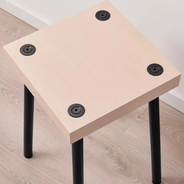 Обеденные стол со стульями Ikea Fridnas Прямоугольная / ДСП / Wood photo 2