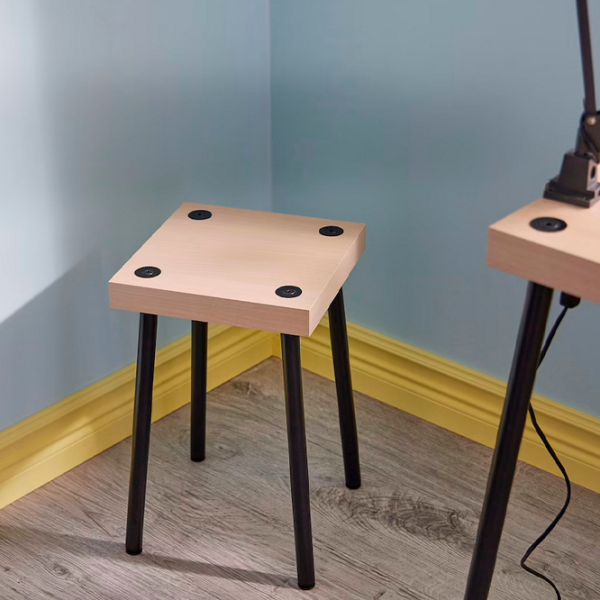 Обеденные стол со стульями Ikea Fridnas Прямоугольная / ДСП / Wood photo 3