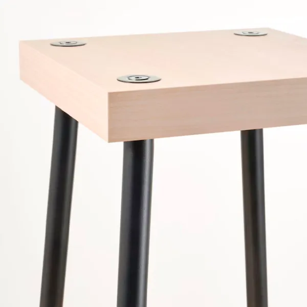 Обеденные стол со стульями Ikea Fridnas Прямоугольная / ДСП / Wood photo 7