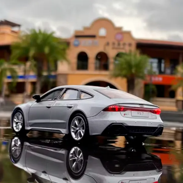 Mașină Richi Tichi Audi RS 7 Sportback 4895263400102  / / White Gray photo 4 Mașină Richi Tichi Audi RS 7 Sportback 4895263400102  / / White Gray photo 4