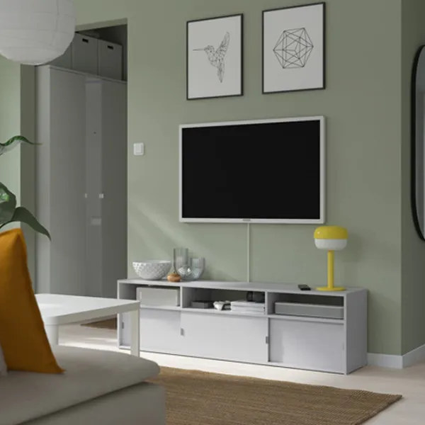 Тумба под телевизор Ikea Spiksmed  44 x 155 x 32см / ДСП photo 2 Тумба под телевизор Ikea Spiksmed  44 x 155 x 32см / ДСП photo 2