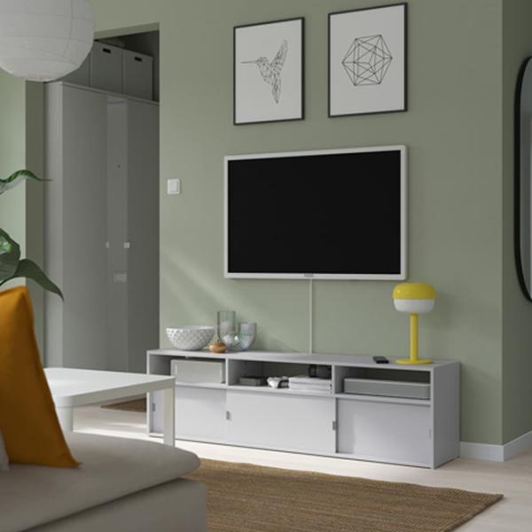Тумба под телевизор Ikea Spiksmed  44 x 155 x 32см / ДСП photo 2 Тумба под телевизор Ikea Spiksmed  44 x 155 x 32см / ДСП photo 2