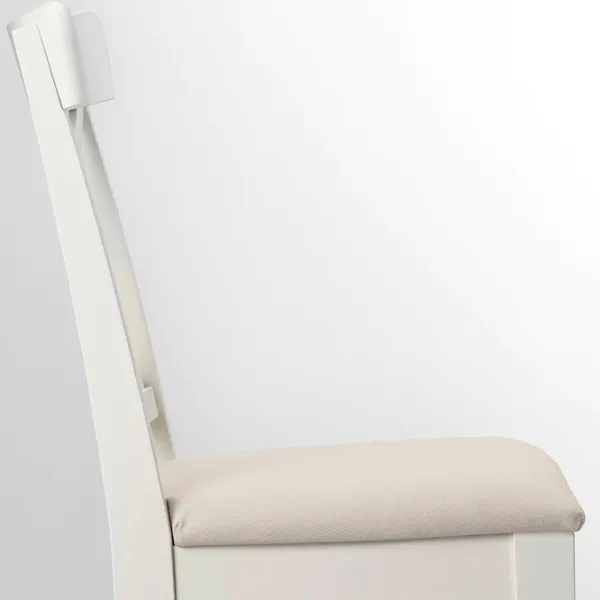 Обеденные стол со стульями Ikea Idanas/Ingolf/Hallarp Прямоугольная / ДСП / Белый photo 4 Обеденные стол со стульями Ikea Idanas/Ingolf/Hallarp Прямоугольная / ДСП / Белый photo 4