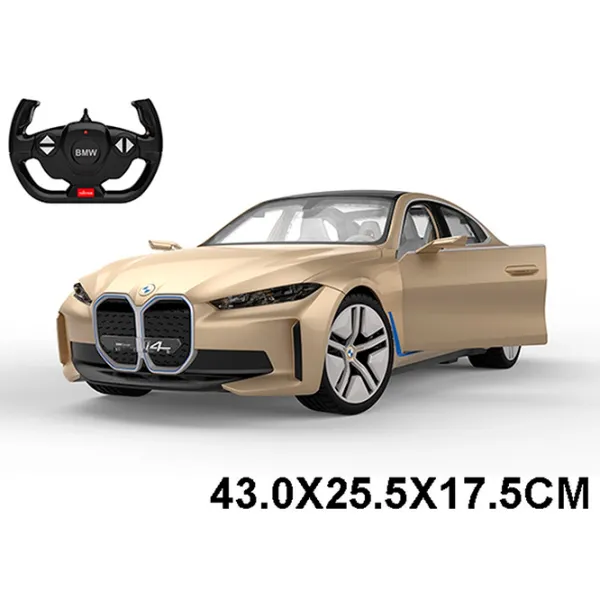 Mașină RC BMW i4 8600021298534 10 km/h / 2.4 GHz / Gray Cream photo 5