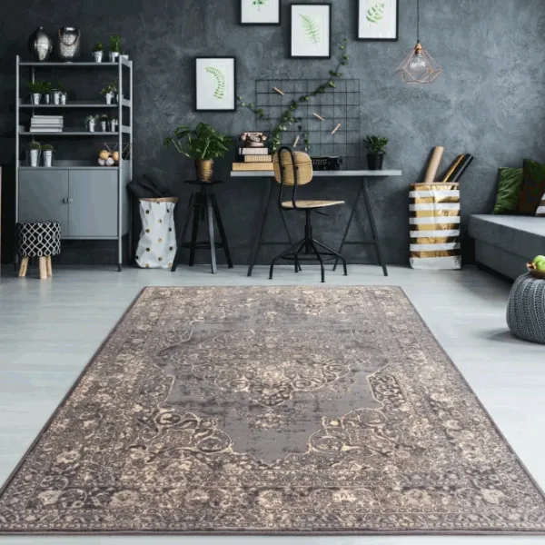 Ковер Covoare Ungheni Bella Vintage Beige Blue / Шерсть photo 3