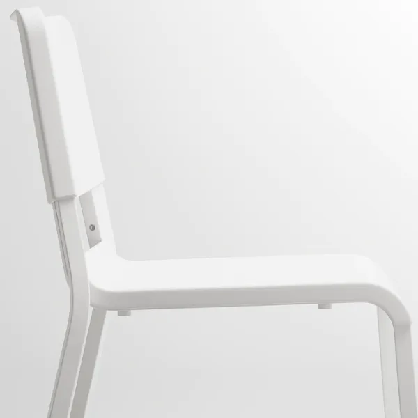 Set masă și scaune Ikea Vangsta/Teodores Dreptunghiulară / PAL / White photo 3