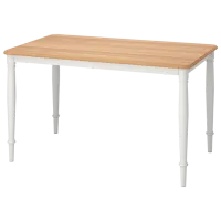 Set masă și scaune Ikea Danderyd/Ingolf Dreptunghiulară / PAL / Brown photo 2