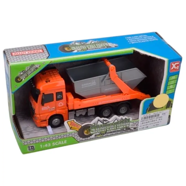 Грузовик Richi Tichi 01938 8600018801938  / / Серый Оранжевый photo 3