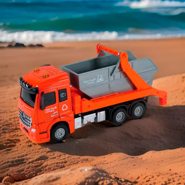 Грузовик Richi Tichi 01938 8600018801938  / / Серый Оранжевый photo 4