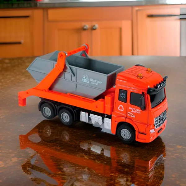 Грузовик Richi Tichi 01938 8600018801938  / / Серый Оранжевый photo 5