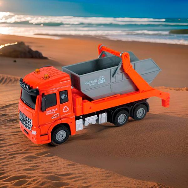 Грузовик Richi Tichi 01938 8600018801938  / / Серый Оранжевый photo 6