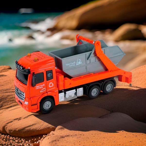 Грузовик Richi Tichi 01938 8600018801938  / / Серый Оранжевый photo 7