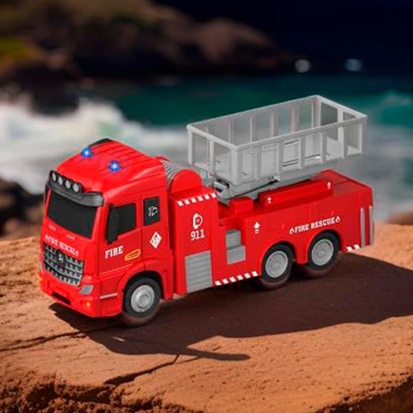 Грузовик Richi Tichi 25452 8600018525452  / / Серый Красный photo 4 Грузовик Richi Tichi 25452 8600018525452  / / Серый Красный photo 4