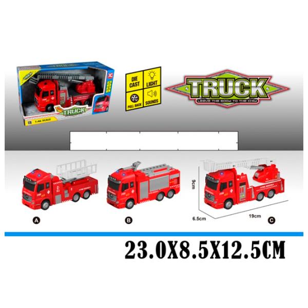 Грузовик Richi Tichi 25452 8600018525452  / / Серый Красный photo 5 Грузовик Richi Tichi 25452 8600018525452  / / Серый Красный photo 5