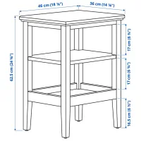 Журнальный столик Ikea Idanas 5691209 Коричневый photo 5