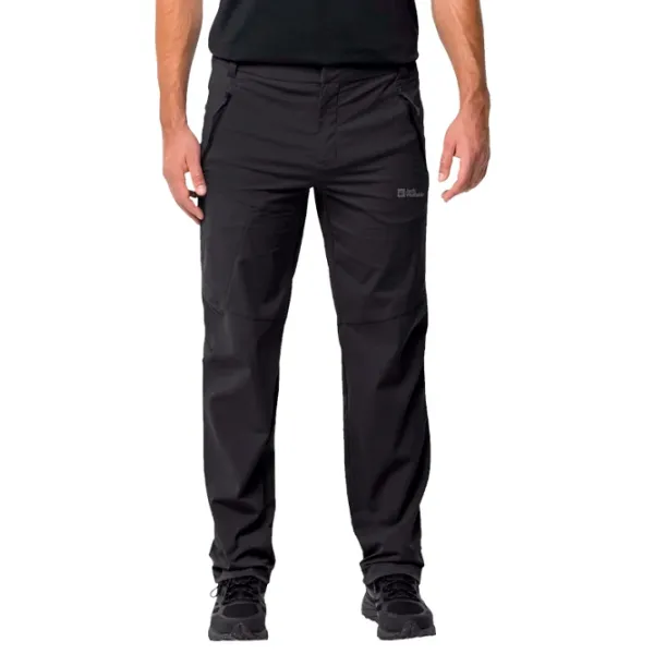 Pantaloni pentru bărbați Jack Wolfskin Glastal Pants Black / Drept photo 2 Pantaloni pentru bărbați Jack Wolfskin Glastal Pants Black / Drept photo 2
