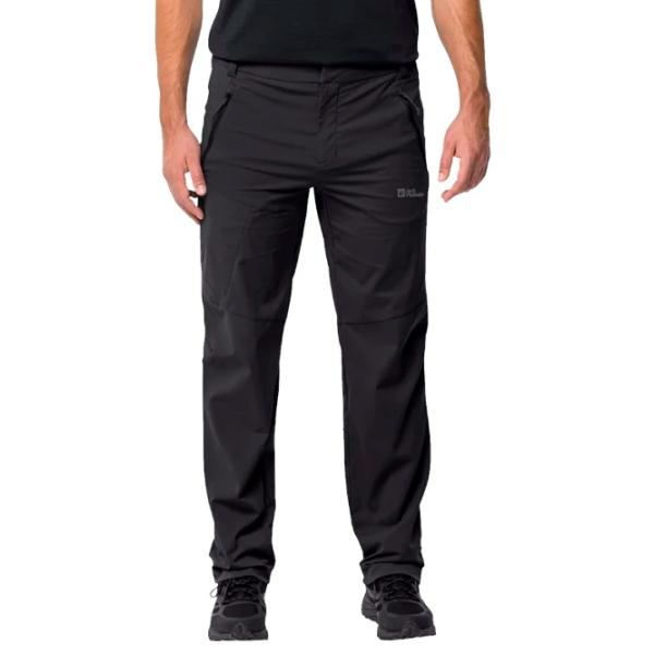 Pantaloni pentru bărbați Jack Wolfskin Glastal Pants Black / Drept photo 2 Pantaloni pentru bărbați Jack Wolfskin Glastal Pants Black / Drept photo 2