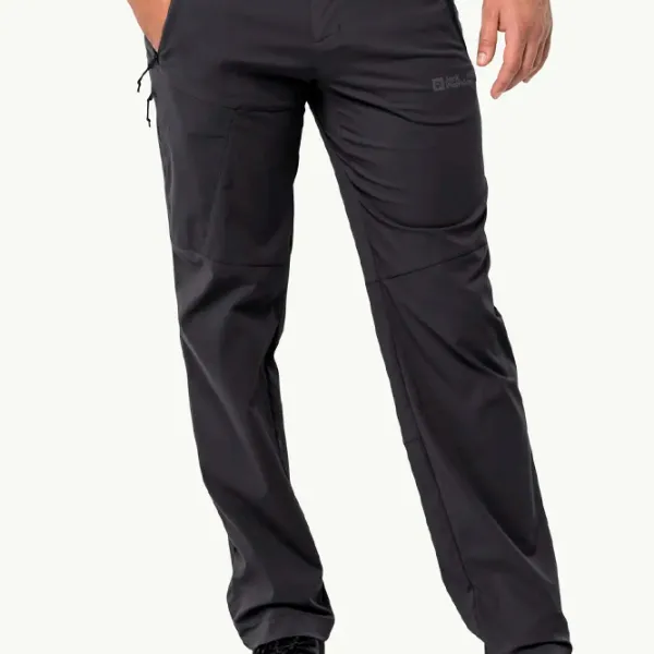Pantaloni pentru bărbați Jack Wolfskin Glastal Pants Black / Drept photo 4 Pantaloni pentru bărbați Jack Wolfskin Glastal Pants Black / Drept photo 4