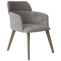 Кухонный стул Dogtas Gift Ткань/ Тёмно-серый Wood