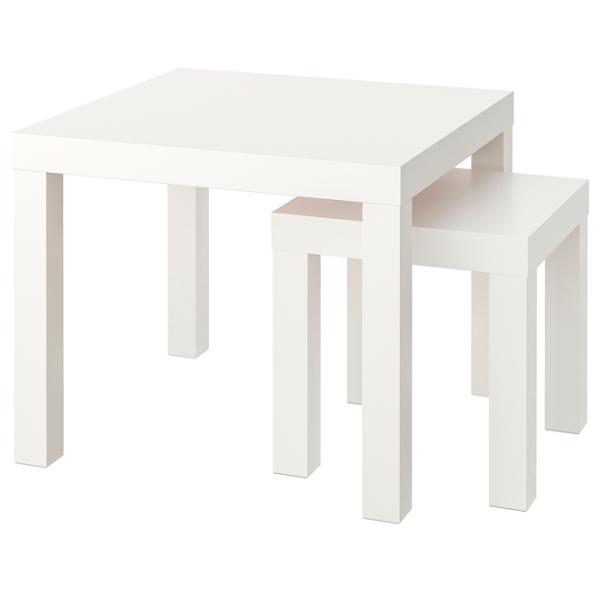 Măsuță de cafea Ikea Lack 5483543 White photo 1