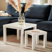 Măsuță de cafea Ikea Lack 5483543 White photo 2