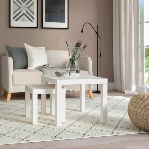 Măsuță de cafea Ikea Lack 5483543 White photo 6