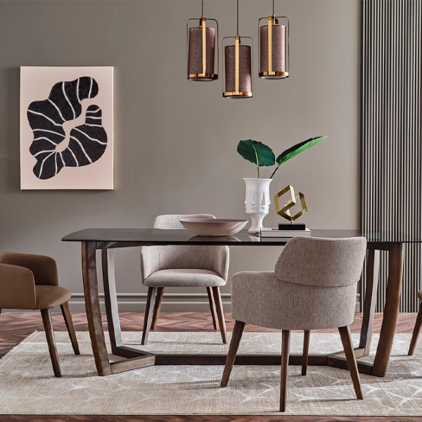 Кухонный стул Dogtas Gift Ткань/ Серый Wood photo 4 Кухонный стул Dogtas Gift Ткань/ Серый Wood photo 4