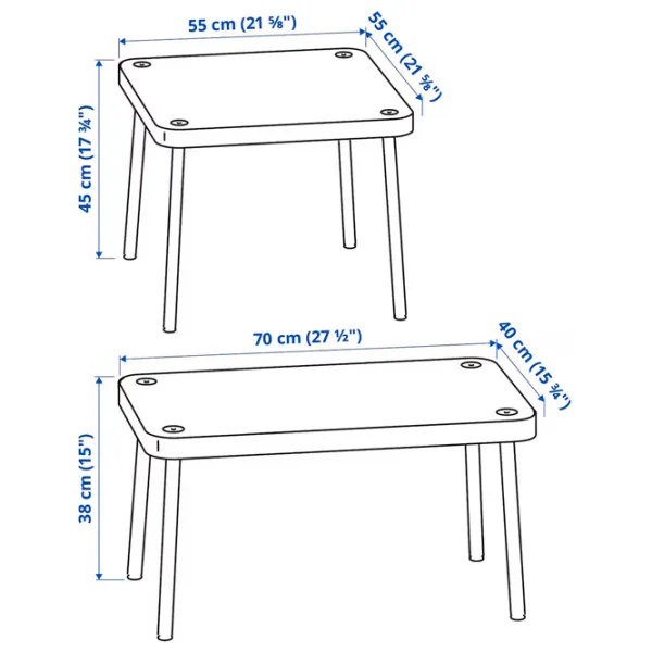Măsuță de cafea Ikea Sonhult 5743872 Brown photo 4