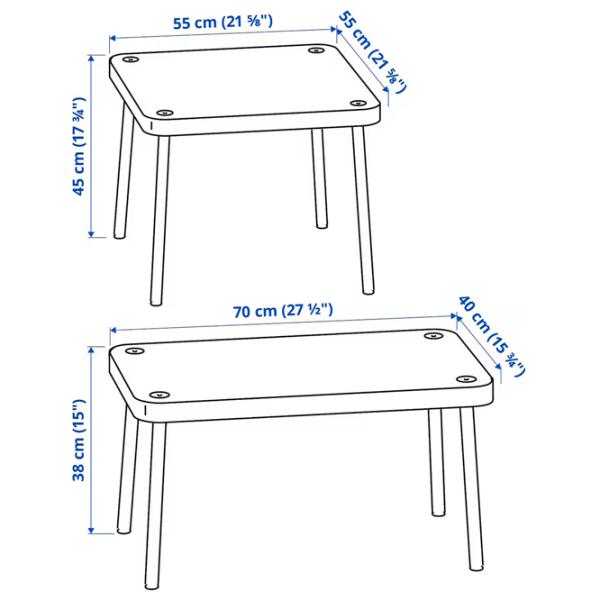 Măsuță de cafea Ikea Sonhult 5743872 Brown photo 4