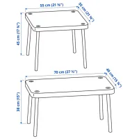 Журнальный столик Ikea Sonhult 5743872 Коричневый photo 4