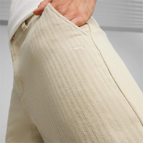 Брюки для мужчин Puma Mmq Chino Pants Putty Бежевый / Свободный  photo 2 Брюки для мужчин Puma Mmq Chino Pants Putty Бежевый / Свободный  photo 2