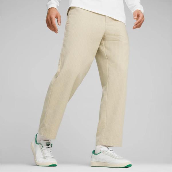 Брюки для мужчин Puma Mmq Chino Pants Putty Бежевый / Свободный  photo 4 Брюки для мужчин Puma Mmq Chino Pants Putty Бежевый / Свободный  photo 4