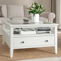 Măsuță de cafea Ikea Idanas 5691211 White photo 2