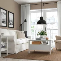 Măsuță de cafea Ikea Idanas 5691211 White photo 3