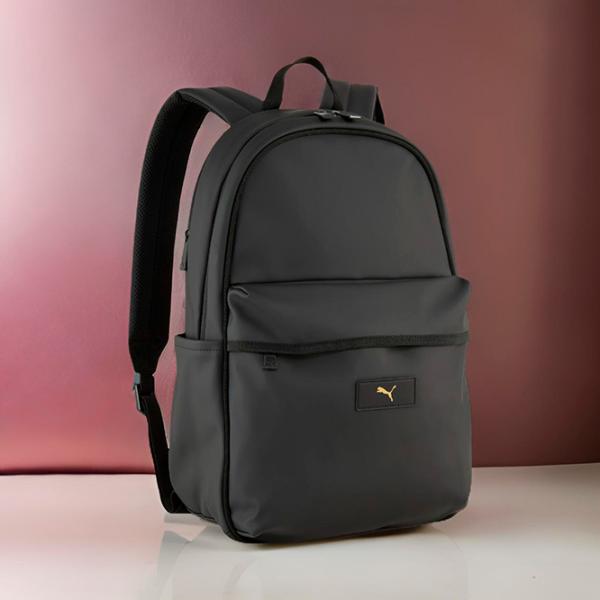 Рюкзак Puma Essentials Pu  / Золотой Черный / 20л photo 5