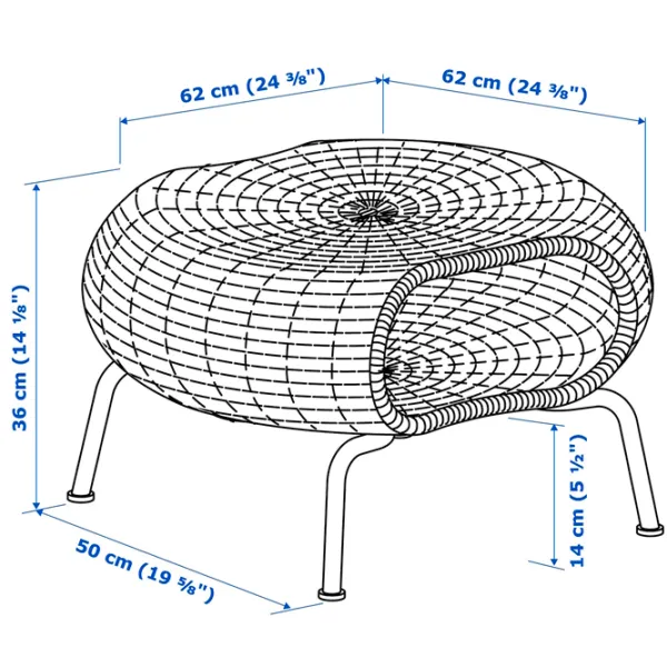 Măsuță de cafea Ikea Gamlehult 5287297 Beige photo 6