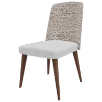 Кухонный стул Dogtas Nova Ткань/ Белый Brown
