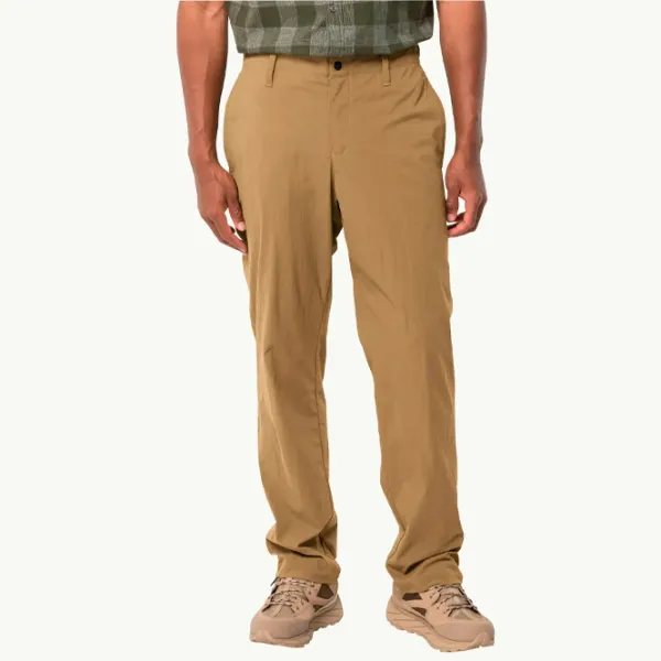 Брюки для мужчин Jack Wolfskin Desert Pants M Бежевый / Прямой photo 2